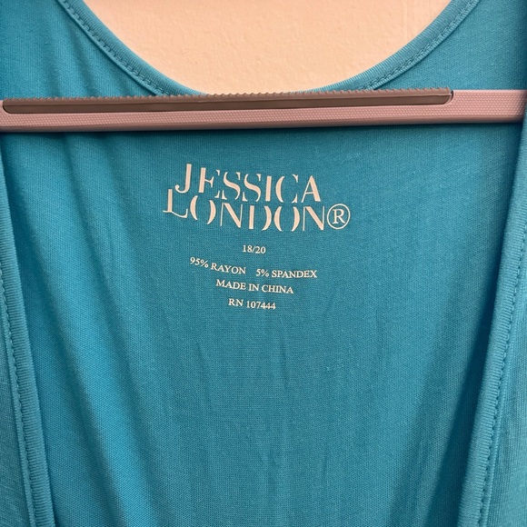 Jessica London women’s plus pleated tunic 18/20 - Picture 3 of 3